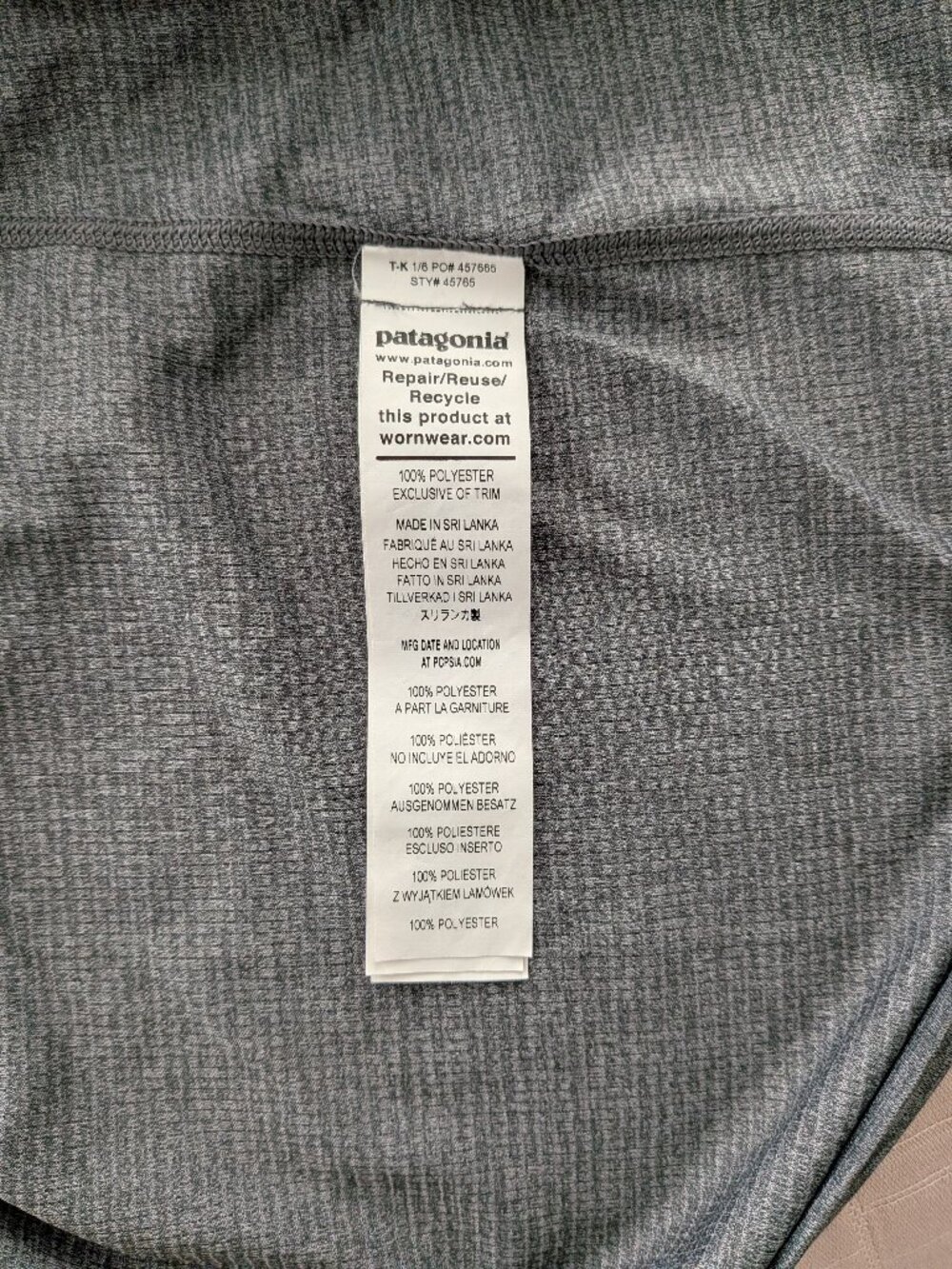 Patagonia women's Capilene Cool Daily short-sleeved shirt, size L - Picture 6 of 7